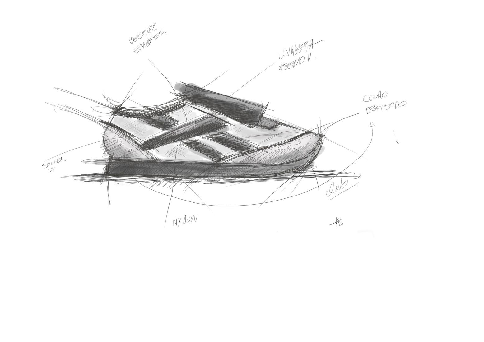 Sketch de produto Reebok